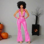 Load image into Gallery viewer, Women's 70's Vintage Disco Halloween Costume
