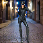 Load image into Gallery viewer, Women's Sexy Black Cat Halloween Costume
