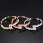 Load image into Gallery viewer, Diamond baguette bracelet
