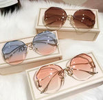 Load image into Gallery viewer, Round Wave no frame sun shades
